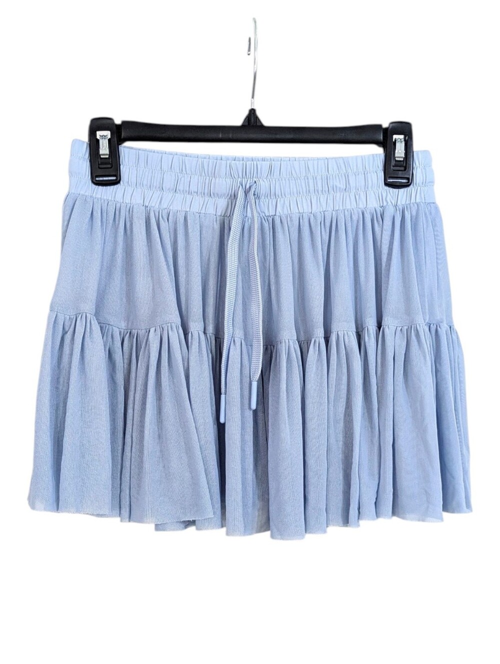 Rewind Cornflower Blue Tiered Flouncy Skirt With Undershorts - Size XL Girls